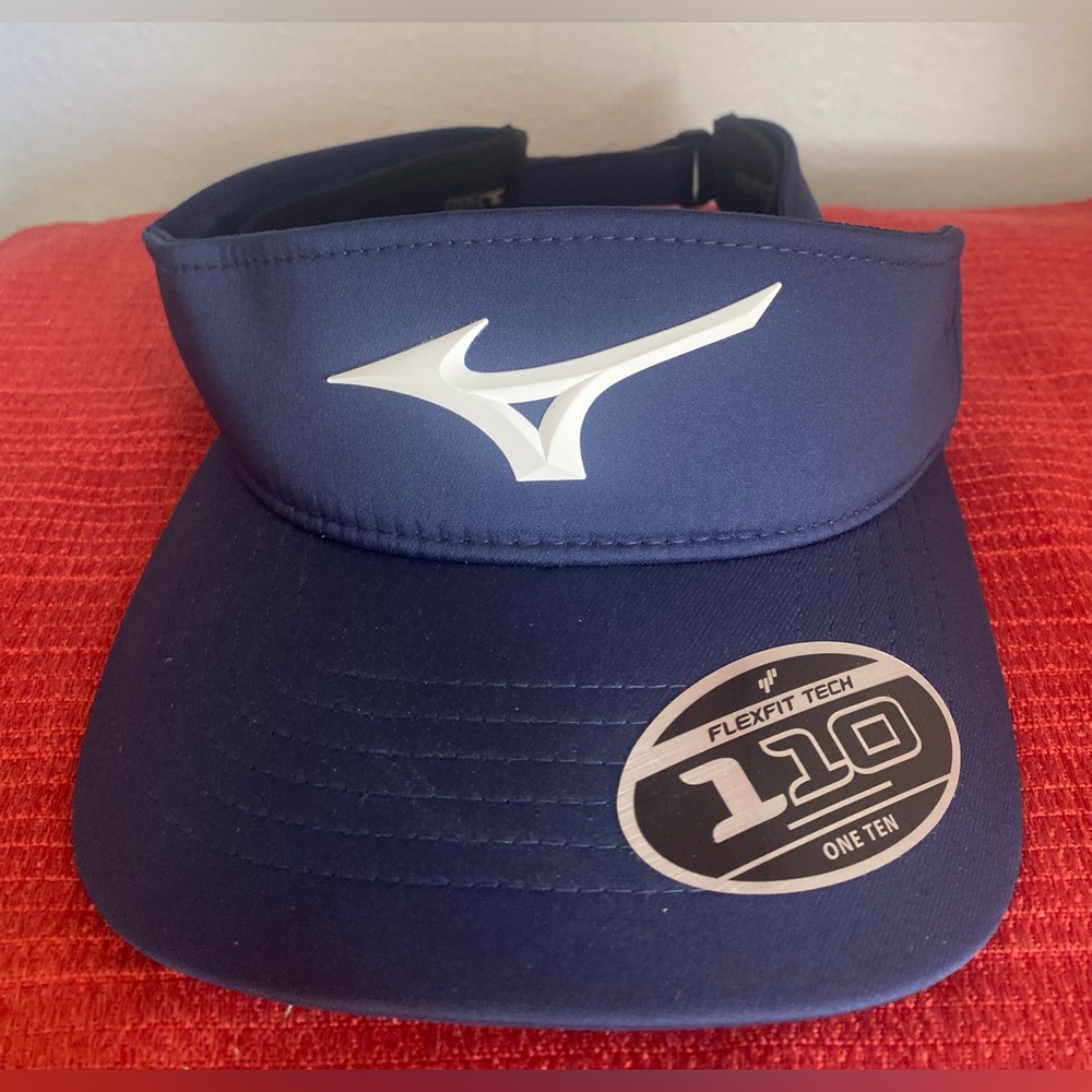 Mizuno Dark Blue Sports Visor - Picture 8 of 12